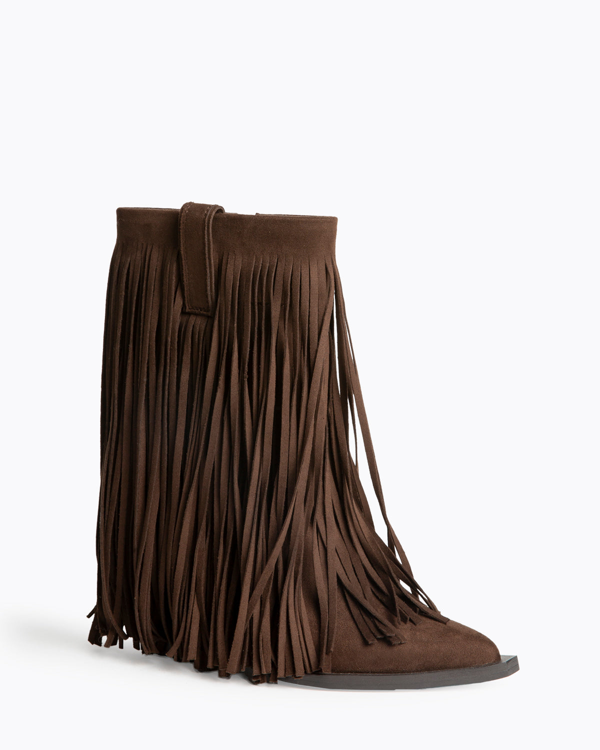 Botas Flecos CORINA M5813 café