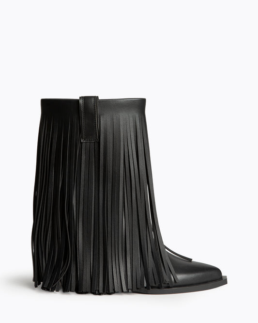 Botas Flecos CORINA M5813 negro